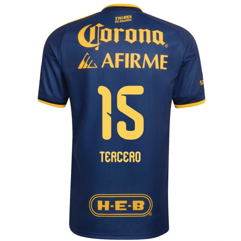 Danxen Damen Eduardo Tercero #15 Königsblau Gelb Auswärtstrikot Trikot 2026/27 T-Shirt Österreich