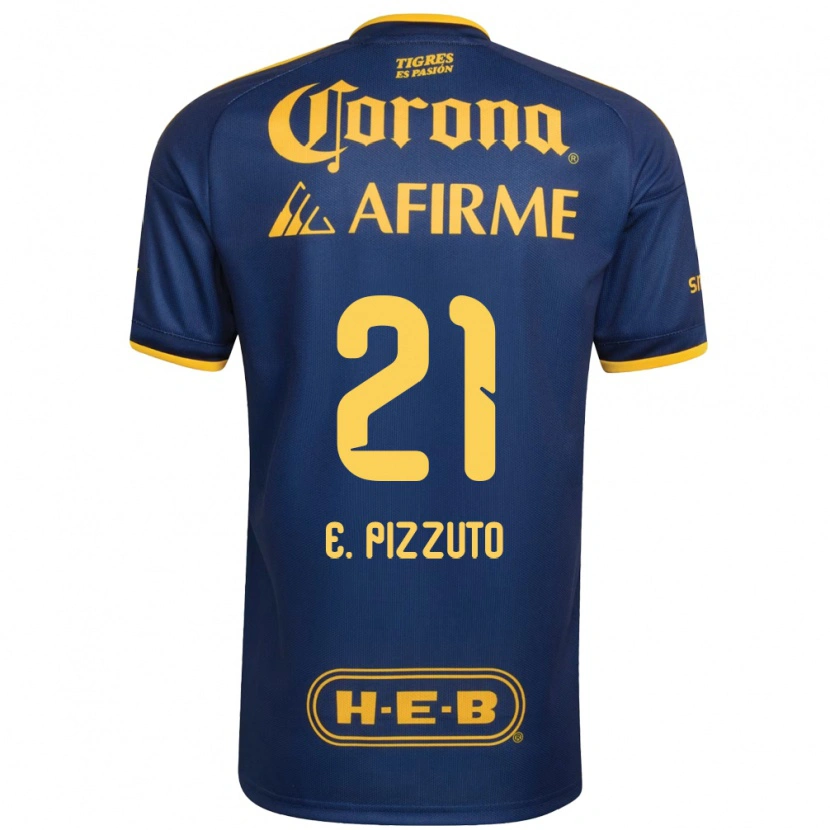 Danxen Damen Eugenio Pizzuto #21 Königsblau Gelb Auswärtstrikot Trikot 2026/27 T-Shirt Österreich