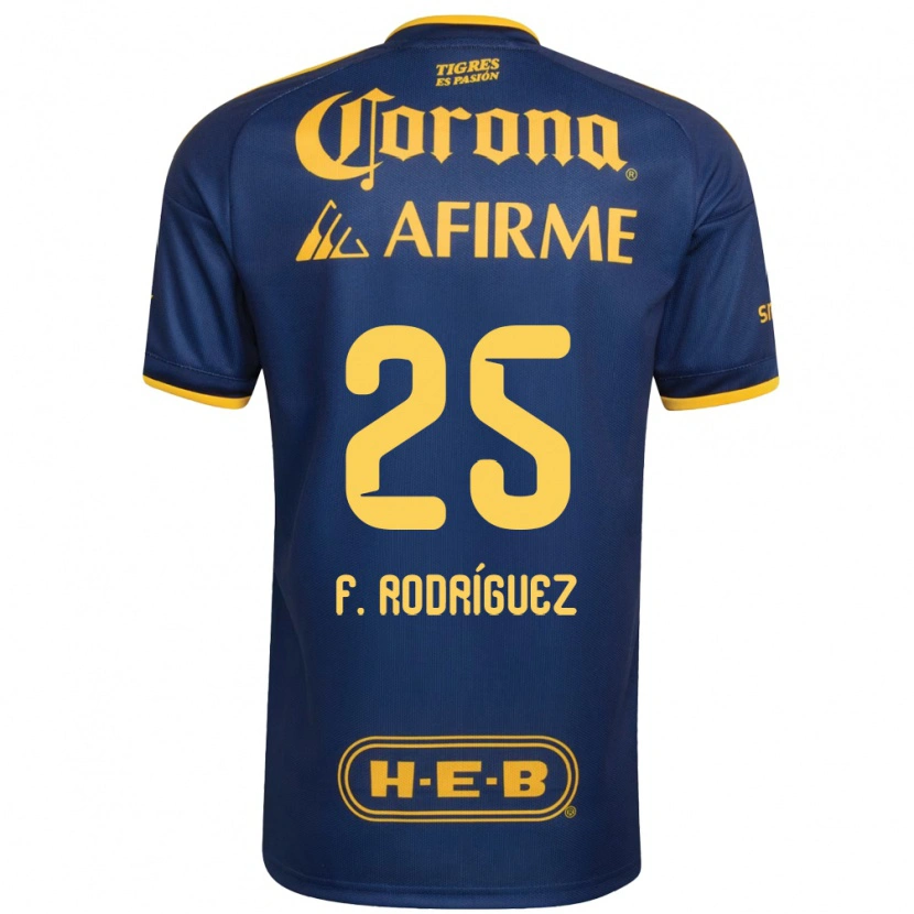 Danxen Damen Felipe Rodríguez #25 Königsblau Gelb Auswärtstrikot Trikot 2026/27 T-Shirt Österreich