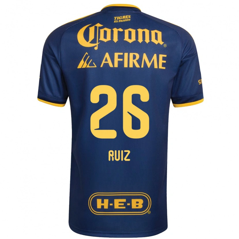 Danxen Damen Michel Ruiz #26 Königsblau Gelb Auswärtstrikot Trikot 2026/27 T-Shirt Österreich