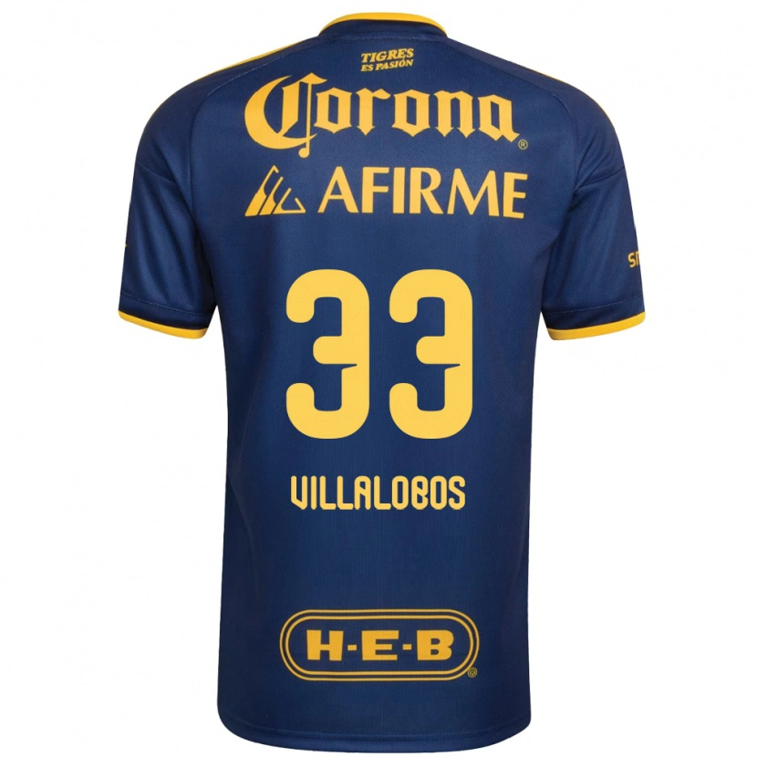 Danxen Damen Vania Villalobos #33 Königsblau Gelb Auswärtstrikot Trikot 2026/27 T-Shirt Österreich