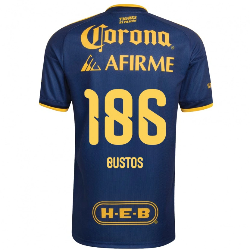 Danxen Damen Maximiliano Bustos #186 Königsblau Gelb Auswärtstrikot Trikot 2026/27 T-Shirt Österreich