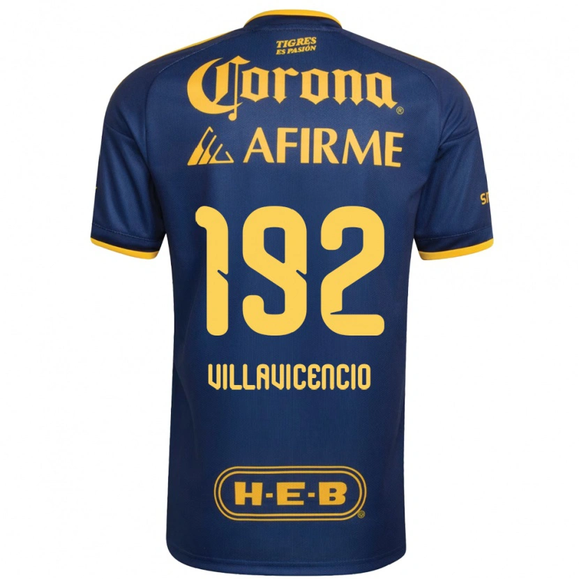 Danxen Damen Edgar Villavicencio #192 Königsblau Gelb Auswärtstrikot Trikot 2026/27 T-Shirt Österreich