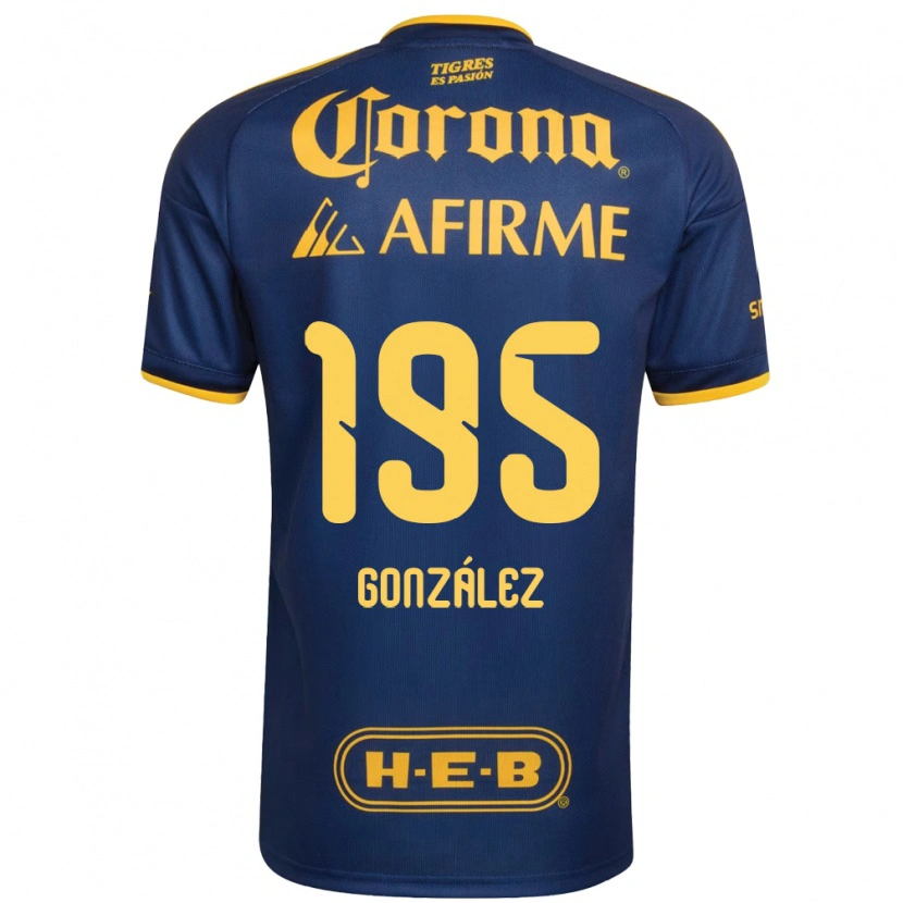 Danxen Damen Germán González #195 Königsblau Gelb Auswärtstrikot Trikot 2026/27 T-Shirt Österreich