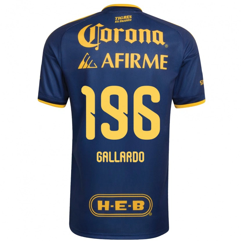 Danxen Damen Gael Gallardo #196 Königsblau Gelb Auswärtstrikot Trikot 2026/27 T-Shirt Österreich