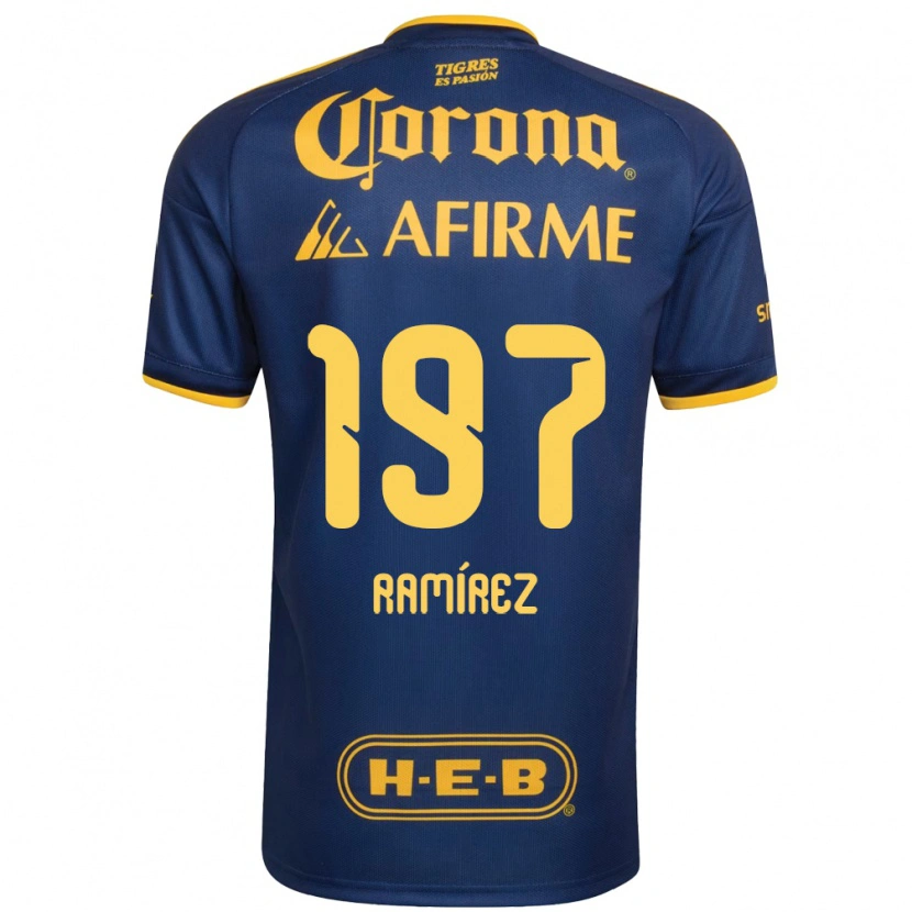 Danxen Damen Ángel Ramírez #197 Königsblau Gelb Auswärtstrikot Trikot 2026/27 T-Shirt Österreich