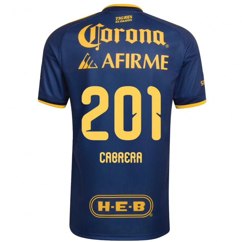Danxen Damen Jorge Cabrera #201 Königsblau Gelb Auswärtstrikot Trikot 2026/27 T-Shirt Österreich