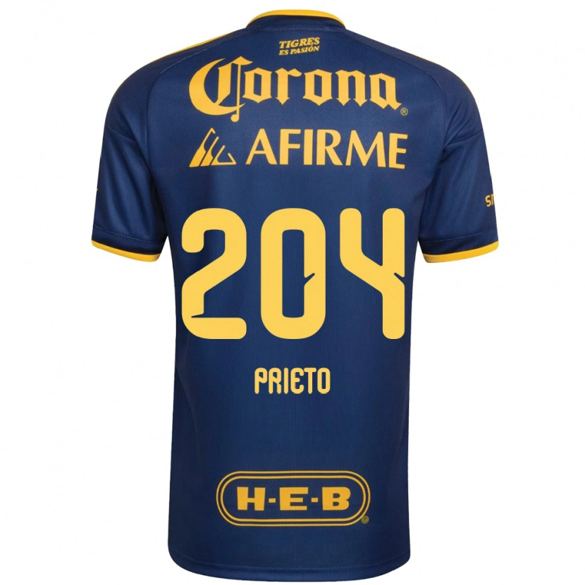 Danxen Damen Leonel Prieto #204 Königsblau Gelb Auswärtstrikot Trikot 2026/27 T-Shirt Österreich