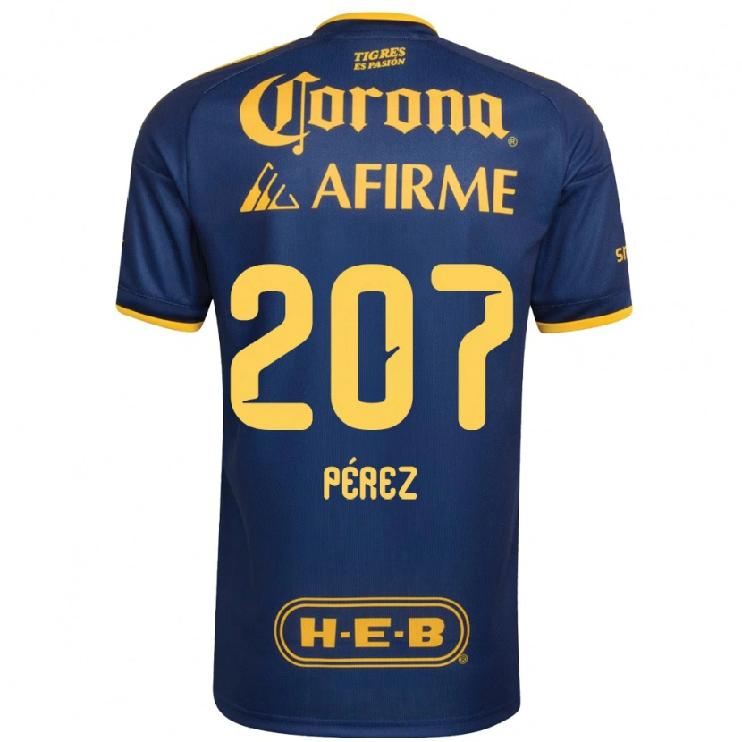 Danxen Damen Samuel Pérez #207 Königsblau Gelb Auswärtstrikot Trikot 2026/27 T-Shirt Österreich