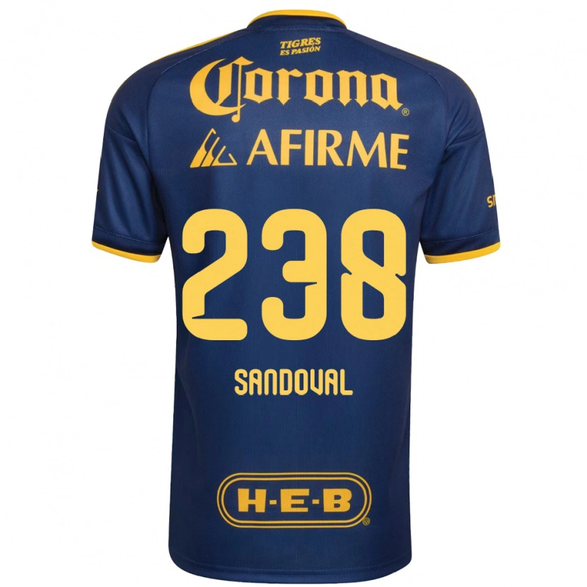 Danxen Damen Miguel Sandoval #238 Königsblau Gelb Auswärtstrikot Trikot 2026/27 T-Shirt Österreich