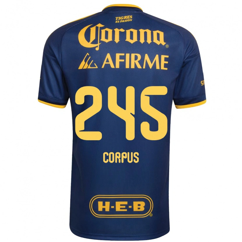 Danxen Damen Jean Corpus #245 Königsblau Gelb Auswärtstrikot Trikot 2026/27 T-Shirt Österreich
