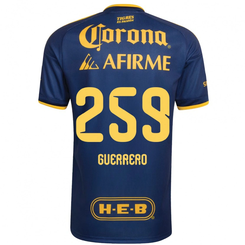 Danxen Damen Erick Guerrero #259 Königsblau Gelb Auswärtstrikot Trikot 2026/27 T-Shirt Österreich