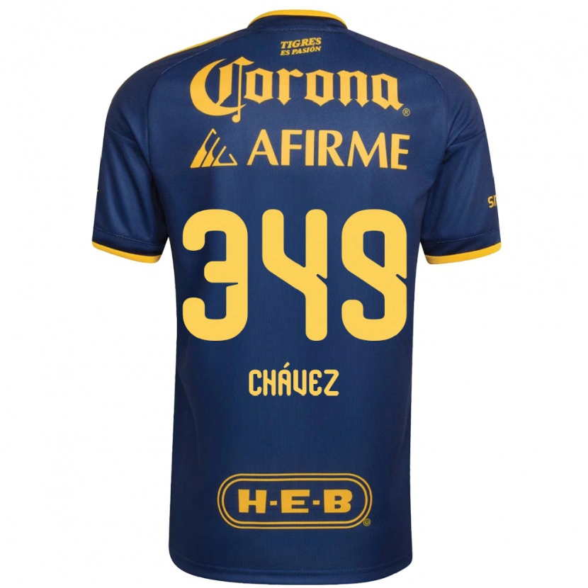 Danxen Damen Jorge Chávez #349 Königsblau Gelb Auswärtstrikot Trikot 2026/27 T-Shirt Österreich
