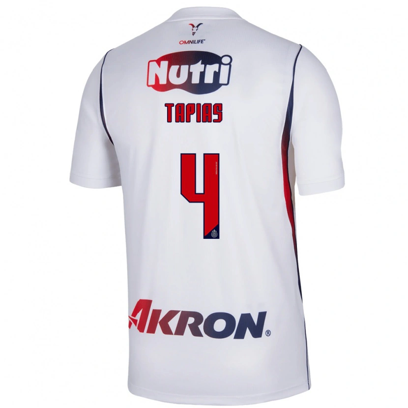 Danxen Damen Miguel Tapias #4 Rot Weiß Marineblau Auswärtstrikot Trikot 2026/27 T-Shirt Österreich