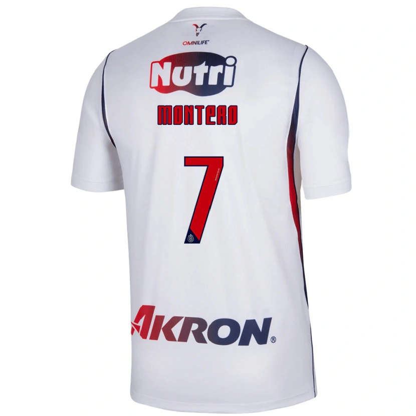 Danxen Damen Casandra Montero #7 Rot Weiß Marineblau Auswärtstrikot Trikot 2026/27 T-Shirt Österreich