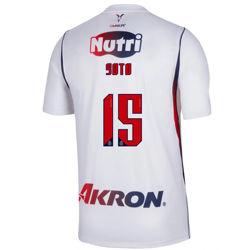 Danxen Damen Rubí Soto #15 Rot Weiß Marineblau Auswärtstrikot Trikot 2026/27 T-Shirt Österreich