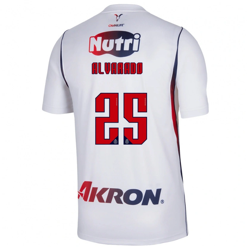 Danxen Damen Roberto Alvarado #25 Rot Weiß Marineblau Auswärtstrikot Trikot 2026/27 T-Shirt Österreich