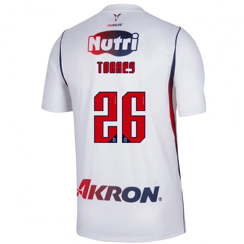 Danxen Damen Araceli Torres #26 Rot Weiß Marineblau Auswärtstrikot Trikot 2026/27 T-Shirt Österreich