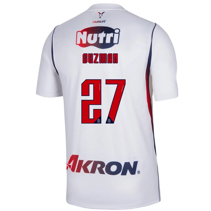 Danxen Damen Kinberly Guzmán #27 Rot Weiß Marineblau Auswärtstrikot Trikot 2026/27 T-Shirt Österreich