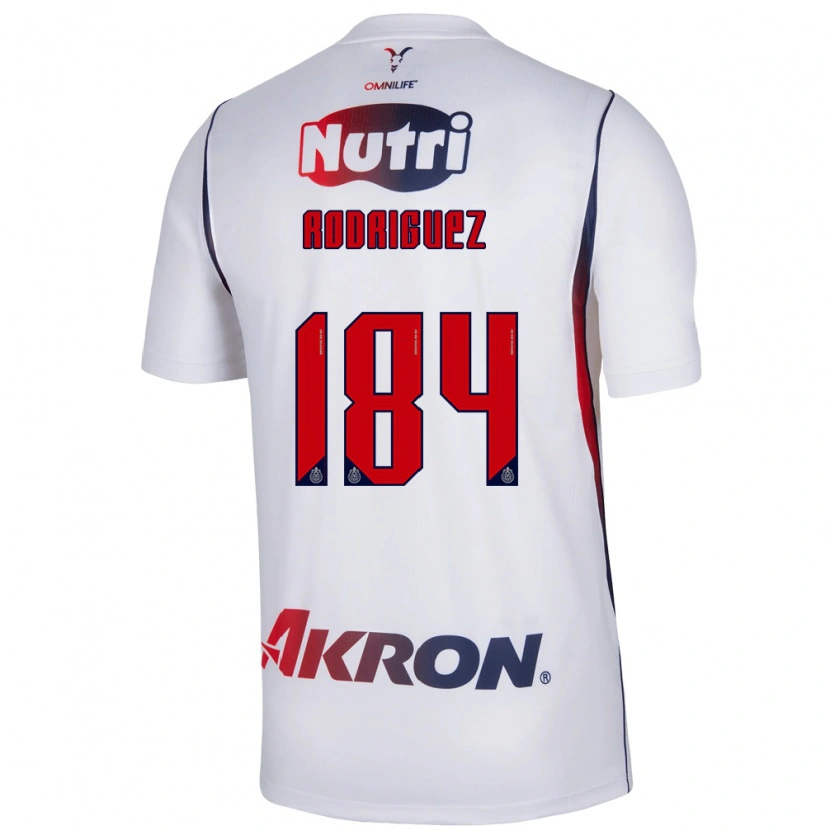 Danxen Damen Emiliano Rodríguez #184 Rot Weiß Marineblau Auswärtstrikot Trikot 2026/27 T-Shirt Österreich