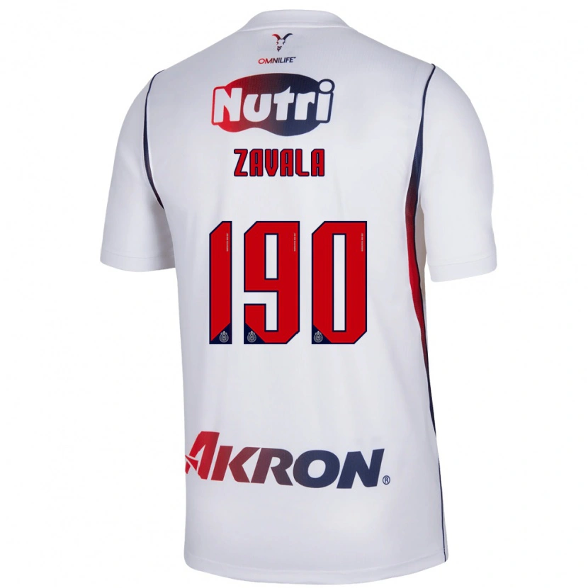 Danxen Damen Juan Zavala #190 Rot Weiß Marineblau Auswärtstrikot Trikot 2026/27 T-Shirt Österreich