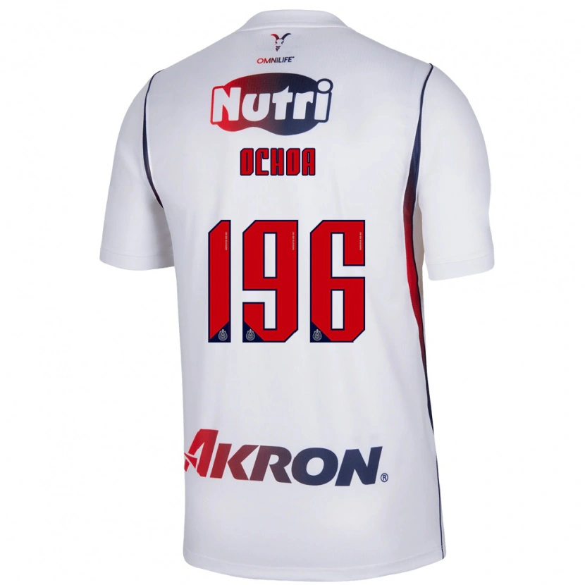 Danxen Damen Eduardo Ochoa #196 Rot Weiß Marineblau Auswärtstrikot Trikot 2026/27 T-Shirt Österreich