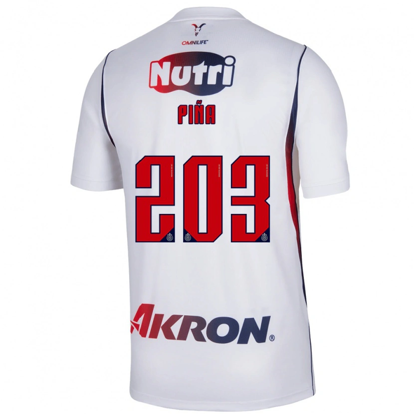 Danxen Damen Fernando Piña #203 Rot Weiß Marineblau Auswärtstrikot Trikot 2026/27 T-Shirt Österreich