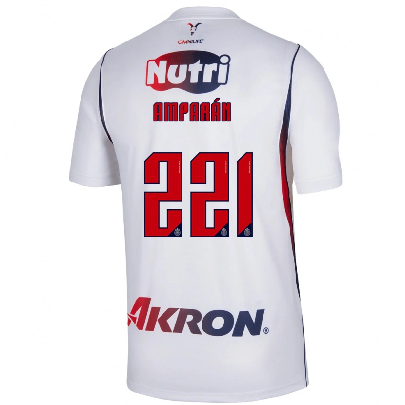Danxen Damen Christian Amparán #221 Rot Weiß Marineblau Auswärtstrikot Trikot 2026/27 T-Shirt Österreich