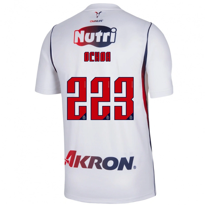Danxen Damen Diego Ochoa #223 Rot Weiß Marineblau Auswärtstrikot Trikot 2026/27 T-Shirt Österreich