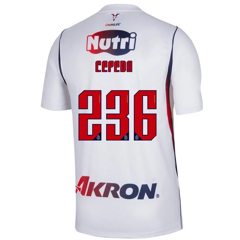 Danxen Damen Leonardo Cepeda #236 Rot Weiß Marineblau Auswärtstrikot Trikot 2026/27 T-Shirt Österreich