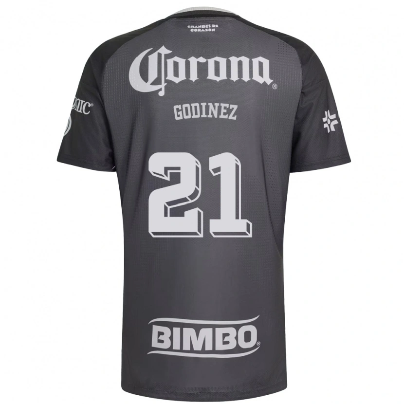 Danxen Damen Alexandra Godinez #21 Grau Weiß Schwarz Auswärtstrikot Trikot 2026/27 T-Shirt Österreich