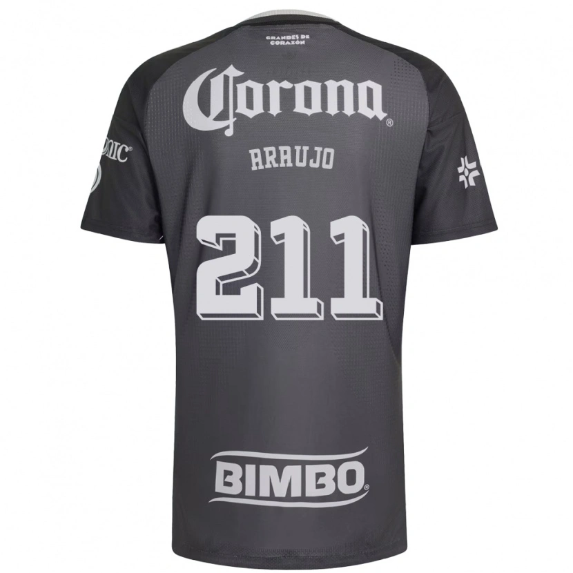 Danxen Damen Andrés Araujo #211 Grau Weiß Schwarz Auswärtstrikot Trikot 2026/27 T-Shirt Österreich