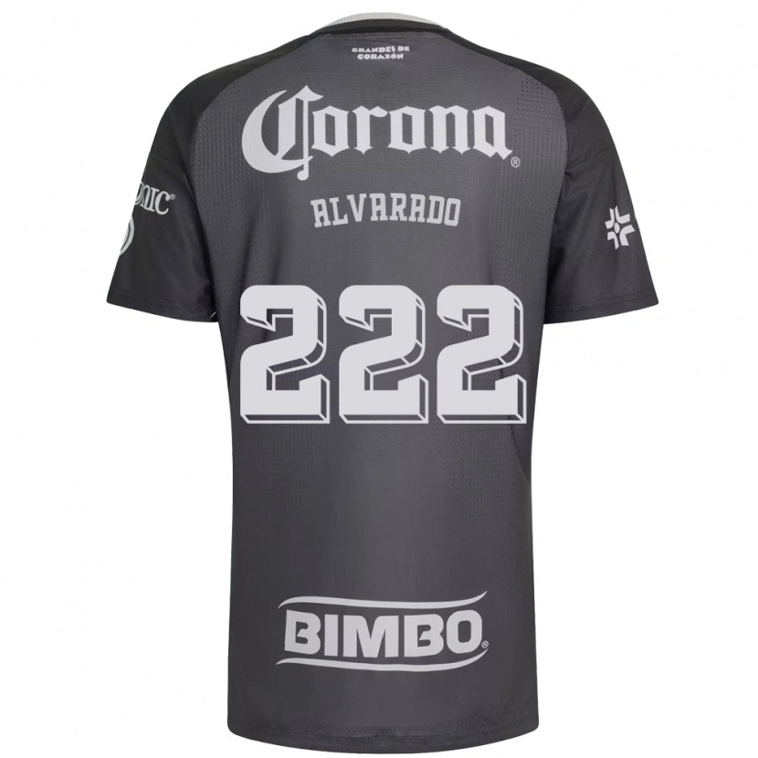 Danxen Damen Daniel Alvarado #222 Grau Weiß Schwarz Auswärtstrikot Trikot 2026/27 T-Shirt Österreich