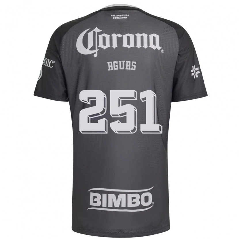 Danxen Damen Brian Aguas #251 Grau Weiß Schwarz Auswärtstrikot Trikot 2026/27 T-Shirt Österreich