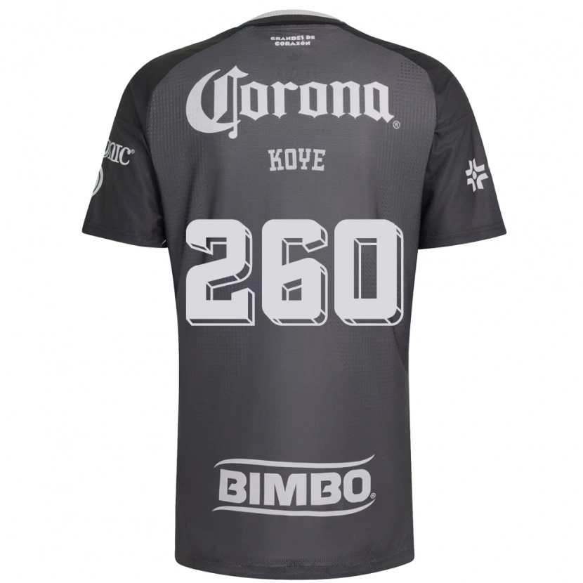 Danxen Damen Julián Koye #260 Grau Weiß Schwarz Auswärtstrikot Trikot 2026/27 T-Shirt Österreich