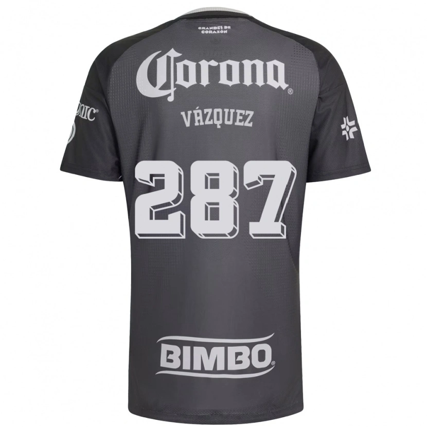 Danxen Damen Omar Vázquez #287 Grau Weiß Schwarz Auswärtstrikot Trikot 2026/27 T-Shirt Österreich