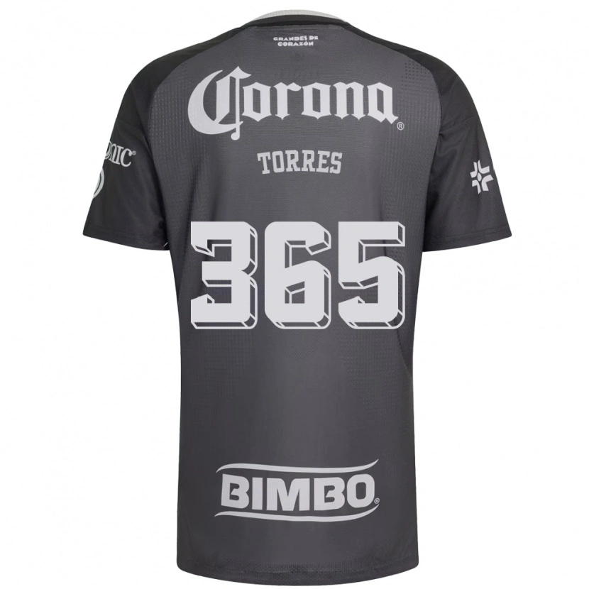 Danxen Damen Uriel Torres #365 Grau Weiß Schwarz Auswärtstrikot Trikot 2026/27 T-Shirt Österreich
