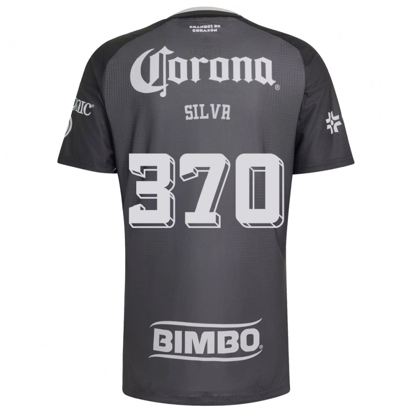 Danxen Damen Sebastián Silva #370 Grau Weiß Schwarz Auswärtstrikot Trikot 2026/27 T-Shirt Österreich