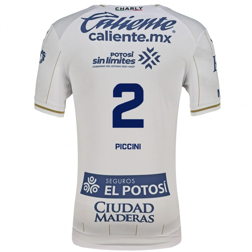 Danxen Damen Cristiano Piccini #2 Weiß Blau Auswärtstrikot Trikot 2026/27 T-Shirt Österreich