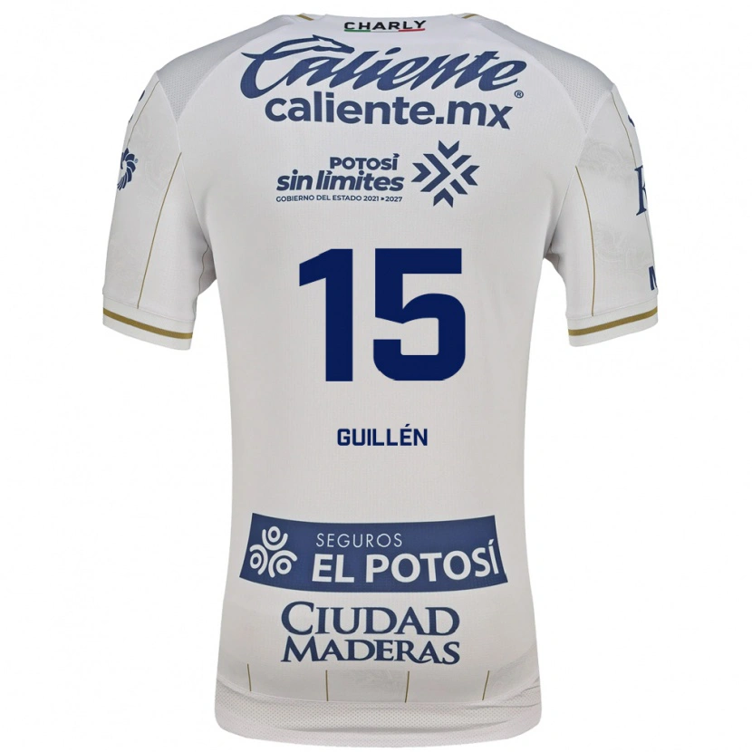 Danxen Damen Daniel Guillen #15 Weiß Blau Auswärtstrikot Trikot 2026/27 T-Shirt Österreich