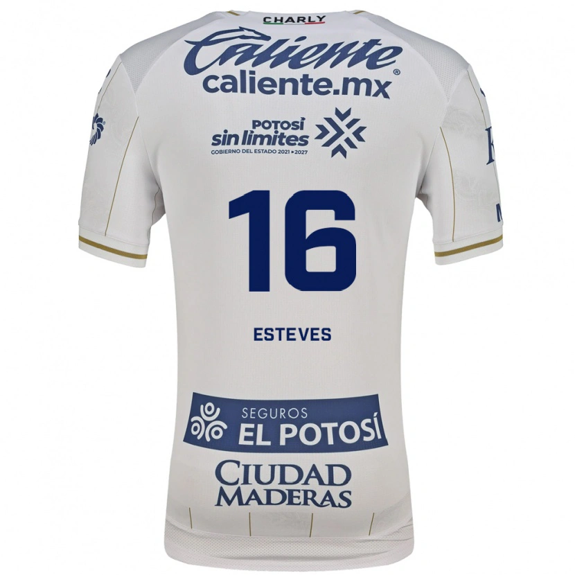 Danxen Damen Lucas Esteves #16 Weiß Blau Auswärtstrikot Trikot 2026/27 T-Shirt Österreich