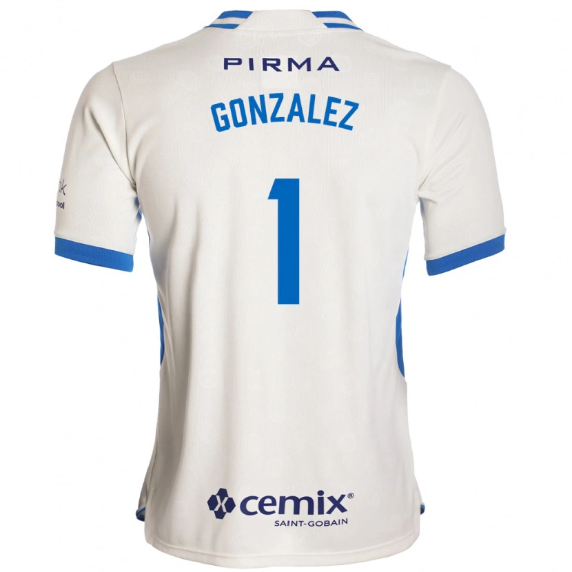 Danxen Damen Itzayana Gonzalez #1 Weiß Blau Rot Auswärtstrikot Trikot 2026/27 T-Shirt Österreich