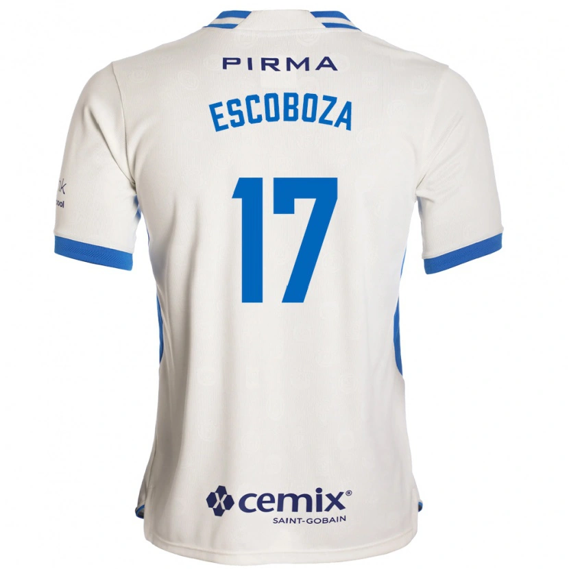 Danxen Damen Alonso Escoboza #17 Weiß Blau Rot Auswärtstrikot Trikot 2026/27 T-Shirt Österreich