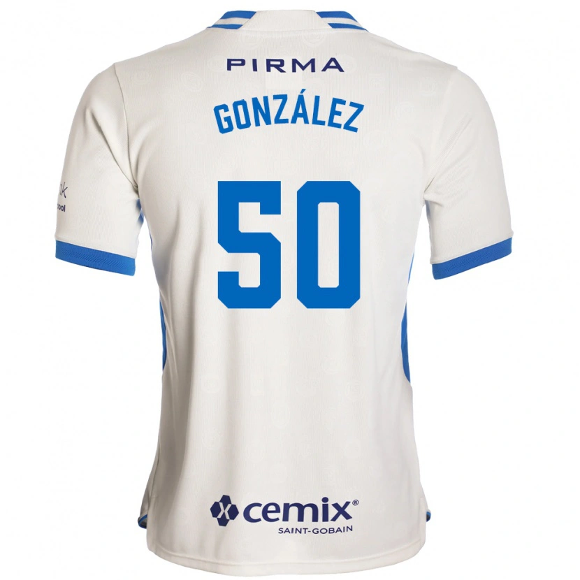 Danxen Damen Kenneth González #50 Weiß Blau Rot Auswärtstrikot Trikot 2026/27 T-Shirt Österreich