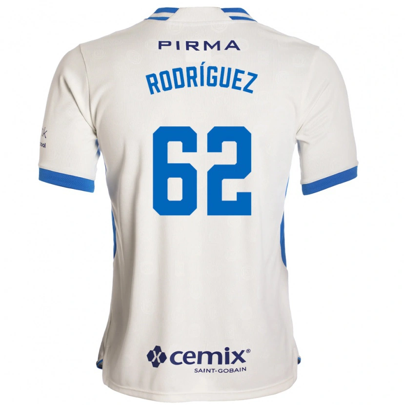 Danxen Damen Emanuel Rodríguez #62 Weiß Blau Rot Auswärtstrikot Trikot 2026/27 T-Shirt Österreich