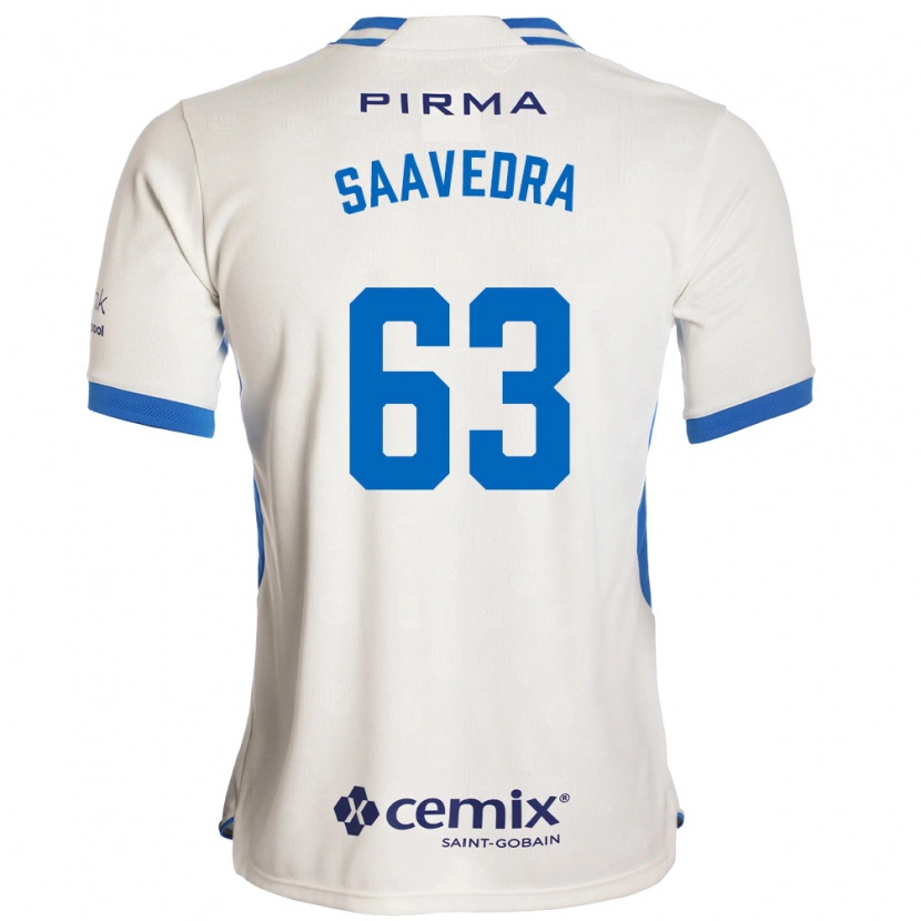 Danxen Damen Ángel Saavedra #63 Weiß Blau Rot Auswärtstrikot Trikot 2026/27 T-Shirt Österreich