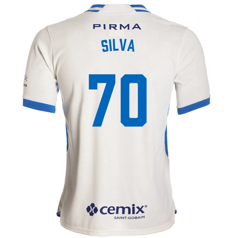 Danxen Damen Iván Silva #70 Weiß Blau Rot Auswärtstrikot Trikot 2026/27 T-Shirt Österreich