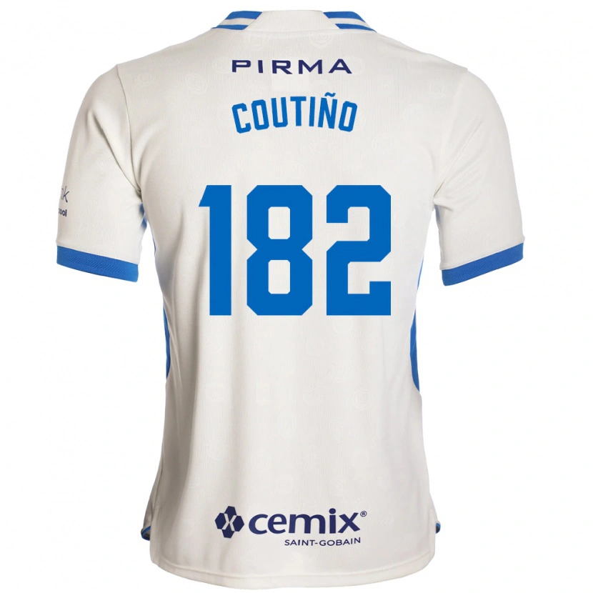 Danxen Damen Santiago Coutiño #182 Weiß Blau Rot Auswärtstrikot Trikot 2026/27 T-Shirt Österreich