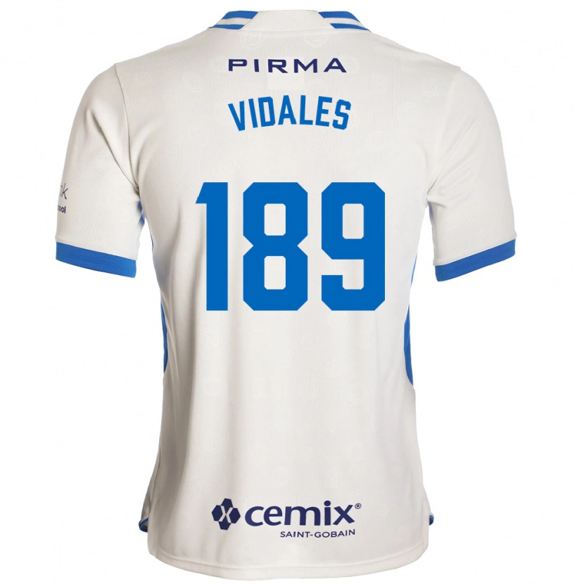 Danxen Damen Álvaro Vidales #189 Weiß Blau Rot Auswärtstrikot Trikot 2026/27 T-Shirt Österreich
