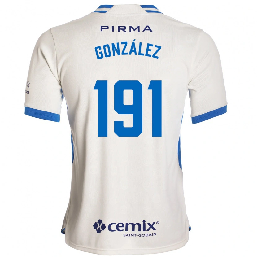 Danxen Damen Alejandro González #191 Weiß Blau Rot Auswärtstrikot Trikot 2026/27 T-Shirt Österreich